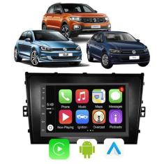 Imagem de Kit Multimidia Carplay/Android-Auto Polo Virtus Tcross Nimus Taos 7" C