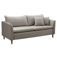 Imagem de Sofá Living Kassia 2 Lugares 2,04m Prata Lansofbr