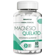 Imagem de Magnésio Quelato Puro Suplemento 60 Cápsulas- Natunéctar
