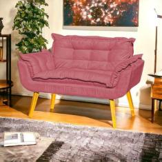 Imagem de Namoradeira Decorativa Para Sala Alice Recepção Manicure Sala De Esper