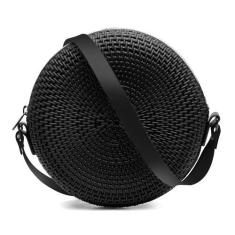 Imagem de Bolsa Redonda Praia Tiracolo Com Zíper e Alça Transversal. - Sophia Be