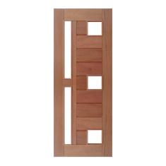 Imagem de Porta Pivotante Mexicana Horizontal 04 Vidros Montada Em Made