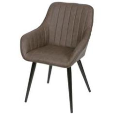 Imagem de Cadeira Marcia Com Braço - Café