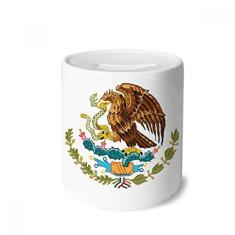 Imagem de DIYthinker Porta-moedas de cerâmica com emblema nacional do México