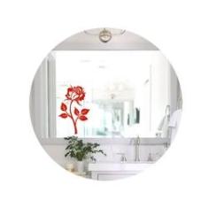 Imagem de Adesivo Espelho Box Vidro Banheiro Flor de 