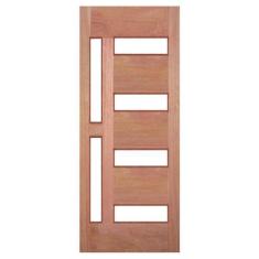 Imagem de Porta de Madeira Maciça 5 Vidros Casmavi de Cedro Arana - 2.10 (A) X 0