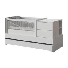 Imagem de Berço Cama Sol e Mar Divicar Branco Acetinado - Multimóveis