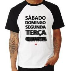 Imagem de Camiseta Raglan Semana Do Carnaval - Foca Na Moda