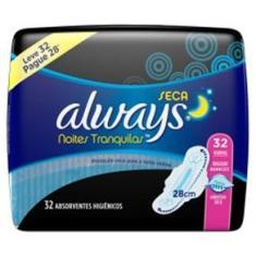 Imagem de Absorvente Always Active Noturno com Abas - Leve 32 e pague 28