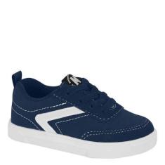 Imagem de Tênis Casual Infantil Menino Calce Fácil Molekinho 2133178, Marinho, B
