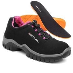 Imagem de Tênis Adventure Feminino de Segurança Estival Dia a Dia + Palmilha PU-Unissex
