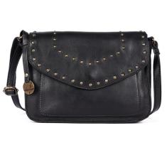 Imagem de Bolsa tiracolo estilo boho de couro italiano genuíno - elegante, durável e perfeita para uso diário para mulheres, Preto, Medium