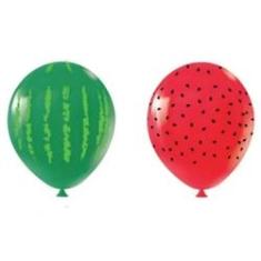 Imagem de Balão Tropical Melancia Sortido - 11 Polegadas - 25 Unidades
