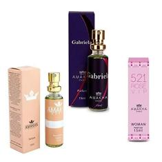 Imagem de Kit 3 Perfume De Bolsa Amakha Paris Inspirados Perfumes Importados