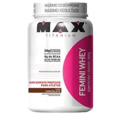 Imagem de Femini Whey Protein Auxilia Formação E Recuperação Massa Mus - Max Tit