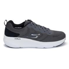 Imagem de Tênis Go Run Elevate, Skechers, Masculino, Cinza / Preto, 40