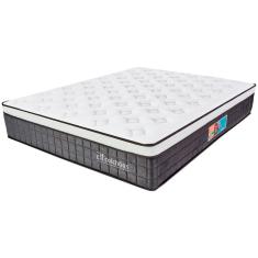 Imagem de Colchão Premium Viúva Mola Ensacada Com Espuma D33 E Viscoelástica Nasa 128x188x32cm - BF Colchões