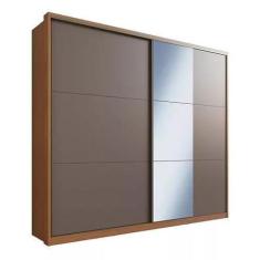 Imagem de Guarda Roupa  Herval Ph 1739 - Cor Carvalho Vermontt + Fendi - Com Esp