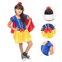 Imagem de Fantasia branca de neve infantil - coloribaby, 1 ano