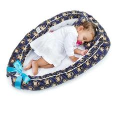 Imagem de Berço Portátil Ninho Redutor Bebê MENINO - CLICK TUDO