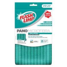 Imagem de Pano Microfibra para Móveis - Flash Limp