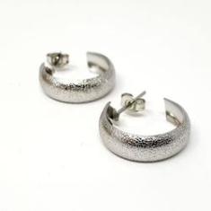 Imagem de Brinco Argola Folheado Rhodium – Suggestione