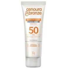 Imagem de Protetor Solar Facial Cenoura e Bronze Toque Seco FPS50 50g