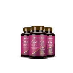 Imagem de 3X Omega 3 6 9 Mulher Hf Suplementos 120Caps - Hf Suplements