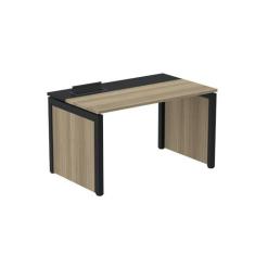 Imagem de Escrivaninha para Escritório 120x79,2 Pscpp120 Noce Naturalle/preto