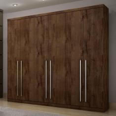 Imagem de Guarda Roupa Casal 6 Portas 6 Gavetas Kratos Móveis Novo Horizonte