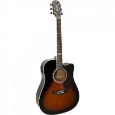 Imagem de Violao Grand Auditorium Cutaway Gsf-3 Ceq Tdw Translucent Da