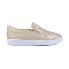 Imagem de Tênis Feminino Santinelli Slip On Dourado - 1490-Feminino