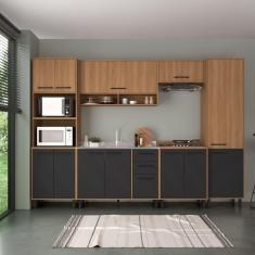 Imagem de Cozinha Completa 6 Peças Havana Rovere/Grafite