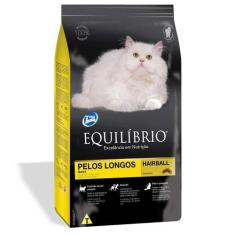 Imagem de Ração Equilíbrio para Gatos Adultos de Pelos Longos - 1,5kg