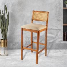 Imagem de Banqueta em Madeira Maciça Ariel Espresso Móveis