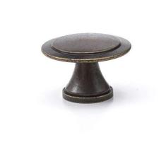 Imagem de Kit 10 Puxador Ponto Redondo Para Móveis Gaveta Armario