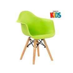Imagem de Cadeira infantil Eames Junior com apoio de braços - Kids - Verde limão