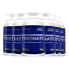 Imagem de 6x Magnésio L Treonato Puro - 360 Cáps 500mg