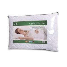 Imagem de Travesseiro Conforto Látex Hipoalérgico Capa Percal 180 Fios - BF COLC