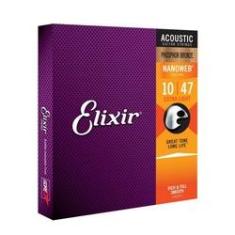 Imagem de Encordoamento Elixir Corda Violao Aco 010 Nanoweb 16002