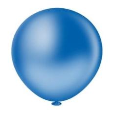 Imagem de Bexiga Balões Bexigão Fat Ball Nº 250 Azul Royal - 01 Unid