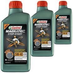 Imagem de 3 Óleo Sintético 5w40 Magnatec A3 B4 Stop-Start Castrol Fiat