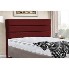 Imagem de Cabeceira Cama Box Casal 160cm Turim Suede  - ds Estofados