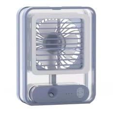 Imagem de Mini Ventilador Umidificador LED Recarregável 3 Velocidades
