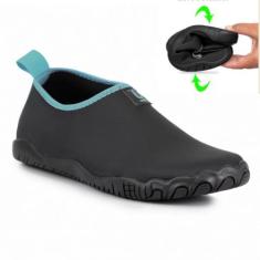 Imagem de Sapatilha Neoprene Aquática Pesca Praia Náutica Hibrida Neon Tênis Mei