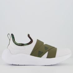 Imagem de Tênis Adidas Puremotion Adapt Feminino Branco e Verde-Feminino