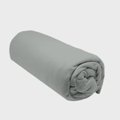 Imagem de Lençol King Liso Portallar-Elastico-Malha 100% Algodão Linha Casa Cinza