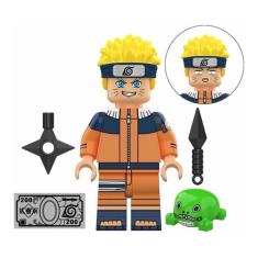 Imagem de Boneco Blocos De Montar Naruto Uzumaki Infância