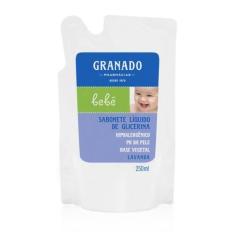Imagem de Sabonete Glicerina Liquido Refil Granado Lavanda Bebê 250ml
