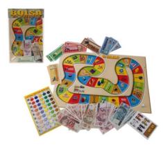 Imagem de Jogo De Tabuleiro Educativo Bolsa De Valores Brinquedo Infantil - Artb